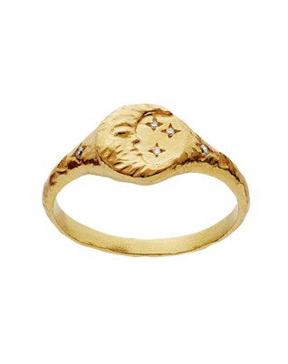 Maanesten - Magdalena Ring - Guld